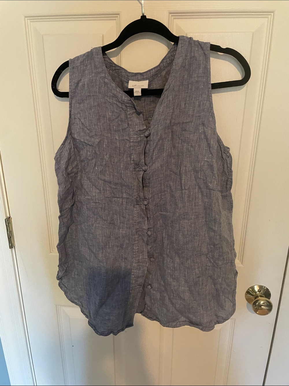 J Jill love linen 100% linen top size large